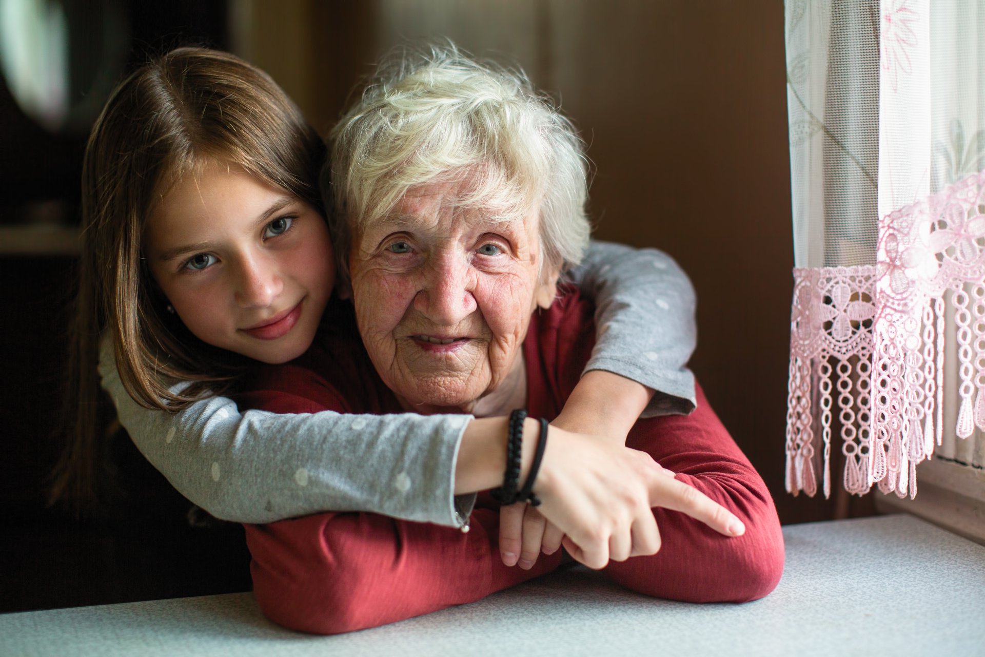 Abuela y nieta