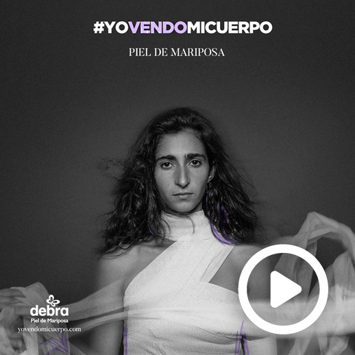 Alba Flores  en la campaña “Yo vendo mi cuerpo"