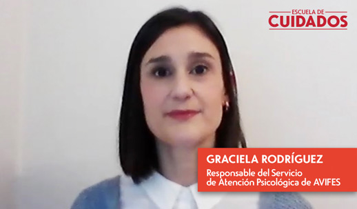 Graciela Rodríguez, responsable del Servicio de Atención Psicológica de AVIFES