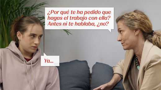 Charla con adolescente