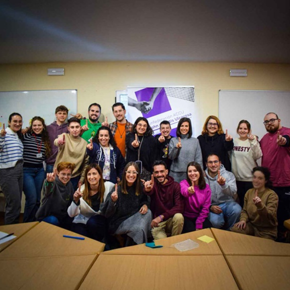 Foto: 1 Encuentro del grupo Joven GETECCU- ACCU