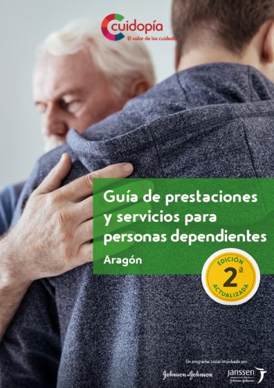 Portada guía de presentaciones y servicios para personas discapacitadas de Aragón