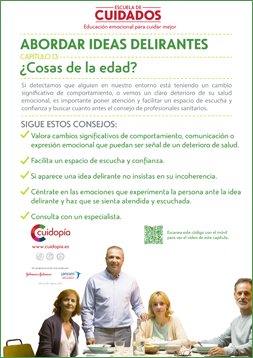 Consejos de Escuela de Cuidados ‘Abordar ideas delirantes’