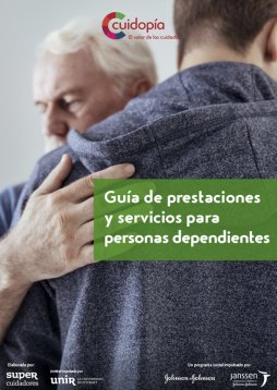 Portada Guía de prestaciones y servicios para personas dependientes